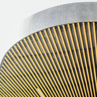 A beautifully designed building.